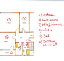 3-Zimmer Wohnung mit Balkon zu vermieten! - Karben