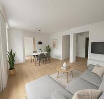 Erdgeschosswohnung in Pewsum, Krummhörn mit Garten zu vermieten