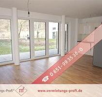 Moderne Erdgeschosswohnung mit Einbauküche und Terrasse! Mit direktem Blick auf die Mosel - Trier Nord