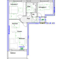 3,5-Zimmer-Wohnung – 76 m² – WBS erforderlich - Herne Eickel