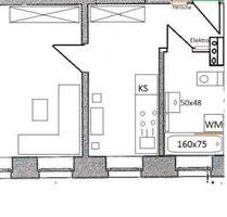 Schöne gemüdliche 1-Zimmerwohnung mit Einbauküche - Leipzig Ost