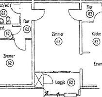 Düsseldorf-Niederkassel - Große 2,5-Zimmer-Wohnung mit Balkon