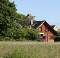 Honka-Blockhaus mit Specksteinofen - Wohnen im Grünen - Warburg