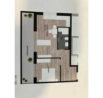 Schöne neuwertige 2 Zimmer Dachgeschosswohnung - Walldürn