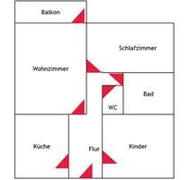 sanierte 3-Zimmer-Wohnung mit Balkon – Erstbezug ab 01.01.2026 - Aachen Aachen-Mitte