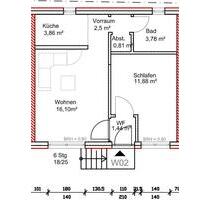 2 Zimmer Wohnung zentral in Bad Oldesloe