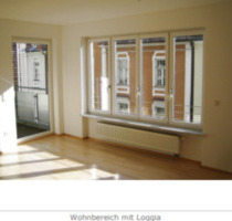 helle 3-Zimmer Wohnung im Nikolaviertel in LA mit Loggia & Balkon - Buch am Erlbach