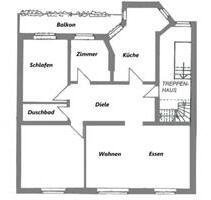 Helle Altbauwohnung im Klinikviertel mit Balkon & Garage - Dortmund Innenstadt West