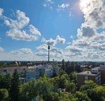 Helle 2-Zimmer-Wohnung mit Skyline-Blick & großem Balkon - Nürnberg Gibitzenhof