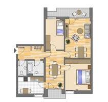 3-Zimmer-Wohnung in Düsseldorf Hassels