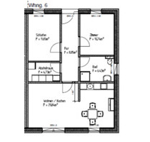 Wohnung zum 01.03.2026 in Haselund zu vermieten 72m²
