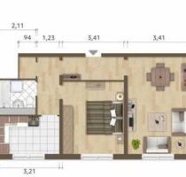 2-Raumwohnung in der Neustadt - 279,00 EUR Kaltmiete, in Hoyerswerda (PLZ: 02977)