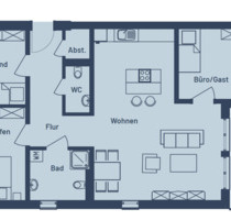 Neubau Erstbezug - 4 ZKB mit Balkon - Quartier Springbach Höfe - Paderborn Neuenbeken