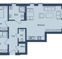 Neubau Erstbezug - 3 ZKB mit Balkon - Quartier Springbach Höfe - Paderborn Neuenbeken