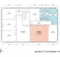 Büroraum in Effizienzhaus, 42 m² zzgl. Küche & WC, Groß Borstel - Hamburg Alsterdorf