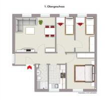 Eigentumswohnung - 185.000,00 EUR Kaufpreis, ca.  71,00 m² in Solingen (PLZ: 42653) Central
