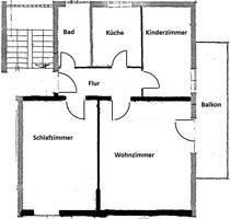 Gevelsberg, 3 Zimmer Wohnung 63 qm