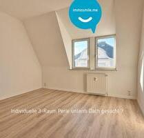 3-Raum Wohnung • frisch renoviert • Bad mit Wanne • Stellplatz • Dachschrägen • Termin vereinbaren? - Chemnitz Ebersdorf