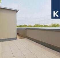 Zuhause über den Dächern von Düsseldorf Benrath