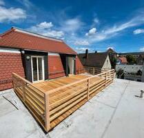 Amberg: Dachterrassentraum, 2 Zimmer, gegenüber OTH,