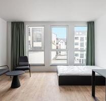 Moderne möblierte Mikro-Apartments im Zentrum von Leipzig