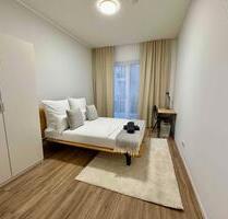 möbliertes Zimmer in voll ausgestatteten Apartment mit Terrasse - Leipzig Mitte
