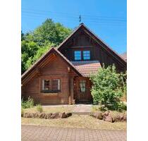 Holzhaus Ferienhaus Hunsrück Hochwald Blockhaus Urlaub - Berschweiler bei Baumholder