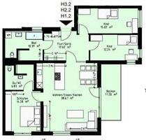 Elegante und exzellente Neubau-Wohnung: 4 Zimmer - Gera Debschwitz