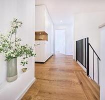 Moderne extravagante Wohnung auf zwei Ebenen mit Atriumgarten - München Sendling-Westpark