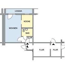 1-Zimmer Wohnung in der Südstadt Neubrandenburg