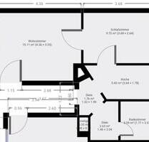 Gemütliche und gepflegte 2-Raum-Wohnung in Helbra