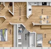 Helle 3-Zimmer Wohnung mit Balkon in AltmannsteinSandersdorf