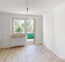 Mit Blick ins Grüne gelegene 2-Raum-Wohnung - Chemnitz Hilbersdorf