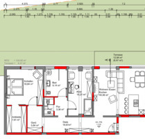 Exklusive 3-Raum-Wohnung in Erstbezug mit gehobener Ausstattung - Bad Sobernheim