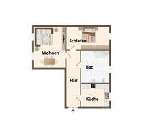 Großzügig geschnittene 2-Zimmer-Wohnung! - Chemnitz Altendorf