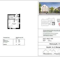 1 Zimmer-Apartment mit Einbauküche im Betreuten Wohnen in Hünfeld