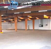 ROSE IMMOBILIEN KG: Lagerhalle mit sehr guter Verkehrsanbindung. - Bad Oeynhausen Rehme