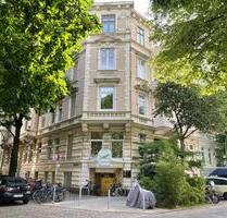 Barmbek-Süd: 2½ -Zimmer-Altbau- als Wohnbüro Praxis Atelier. WG möglich. - Hamburg
