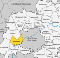 Dachgeschoßwohnung in Birkenfeld - Enzkreis 68m²