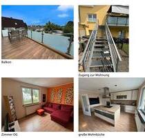 Traumhafte, helle Maisonettenwohnung mit Balkon&Kaminofen - Hannover Ahlem-Badenstedt-Davenstedt