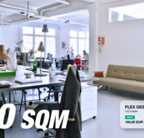 Desks in a light flooded coworking space - Kreuzberg - All-in-Miete - Berlin Friedrichshain-Kreuzberg