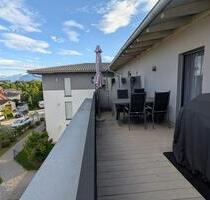 Hochwertige 3 Zimmer Penthouse Wohnung mit Bergblick zu vermieten - Freilassing