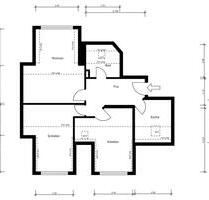 3-Raum Wohnung in Elbnähe - 390,00 EUR Kaltmiete, ca.  70,00 m² in Schönebeck (Elbe) (PLZ: 39218)