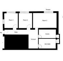 Erdgeschosswohnung mit eigenem Garten und Stellplätze - Wuppertal Gemarkung Vohwinkel