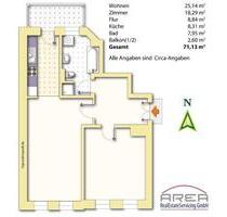 Ansprechende 2-Zimmer-Erdgeschosswohnung ab 1.9.25 - Leipzig Ost
