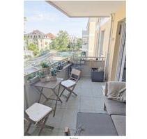 Moderne 3-Raum-Neubauwohnung mit Balkon und Einbauküche - Dresden Cotta