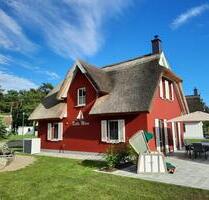 Ferienhaus auf Usedom mit Kamin, Sauna, E-Ladestation, Terrasse - Korswandt