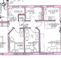 Ruhige helle 83 m2, 4 Zimmer Wohnung auf dem Land - Tirschenreuth
