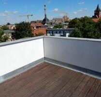 Großzügige Dachgeschosswohnung mit Dachterrasse im Paulusviertel - Halle (Saale)