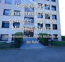 Großzügige 4Zimmerwohnung im gefragter Lage von Mülheim-Styrum - Mülheim an der Ruhr Rechtsruhr-Nord